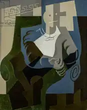 Gris, Juan: Seated Harlequin