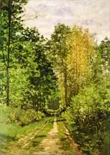 Monet, Claude: Wooded Path