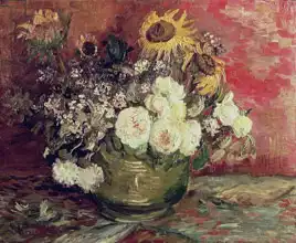 Gogh, Vincent van: Váza s květinami