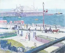 Gore, Spencer Frederick: Brighton Pier