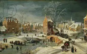 Brueghel, Pieter (ml.): Zimní krajina