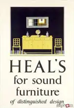 Neznámý: Heals Sound Furniture Advertisement