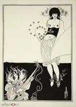 Beardsley, Aubrey: The Stomach Dance, from Salome by Oscar Wilde