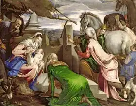 Bassano, Jacopo: Klanění tří králů