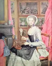 Maria Christine, Archduchess of Austria: Autoportrét