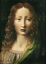 Vinci, Leonardo: Hlava světice