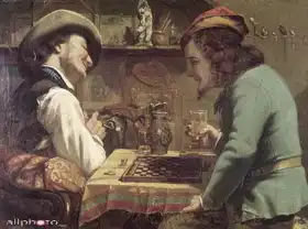 Courbet, Gustave: Hra v dámu