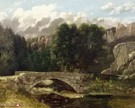 Courbet, Gustave: The Pont de Fleurie