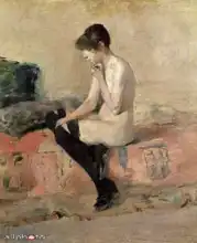 Toulouse-Lautrec, H.: Akt na pohovce