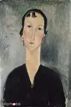 Modigliani, Amadeo: Žena s naušnicemi