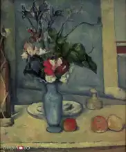Cézanne, Paul: Modrá váza