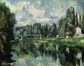 Cézanne, Paul: Břehy Marne v Creteil
