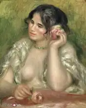 Renoir, Auguste: Gabrielle s růží