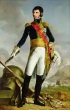 Jouy, Joseph Nicolas: Portrait of Charles Jean Baptiste Bernadotte (1763-1844) after a painting by Francois Joseph Kinson (1771-1839)