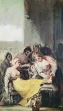 Goya, Francisco: St. Isabella Caring for the Lepers