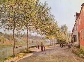 Sisley, Alfred: June Morning in Saint-Mammes
