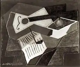 Gris, Juan: Guitar and Fruit bowl