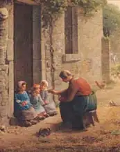 Millet, J. F.: Feeding the Young