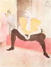 Toulouse-Lautrec, H.: Clowness Cha-U-Kao Seated