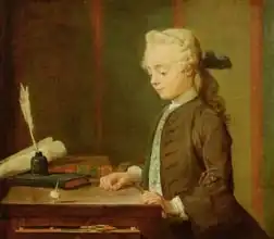 Chardin, Jean-Siméon: Child with a Teetotum