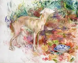 Morisot, Berthe: Laerte the Greyhound