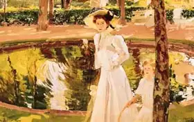 Sorolla y Bastida, Joaquin: Garden