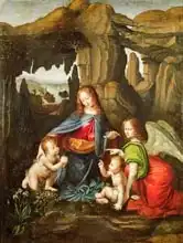 Vinci, Leonardo: Madonna of the Rocks