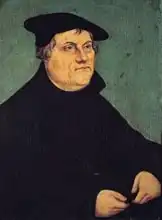 Cranach, Lucas: Portrait of Martin Luther (1483-1546)