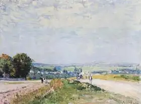 Sisley, Alfred: Road to Montbuisson at Louveciennes