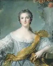 Nattier, Jean-Marc: Victoire de France (1733-99) at Fontevrault