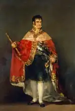 Goya, Francisco: Portrait of Ferdinand VII (1784-1833)