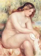 Renoir, Auguste: Bather Drying Herself