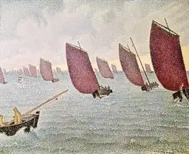 Signac, Paul: Breeze, Concarneau