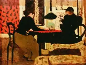 Vuillard, Edouard: Women by Lamplight