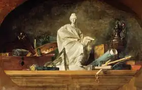 Chardin, Jean-Siméon: Attributes of the Arts