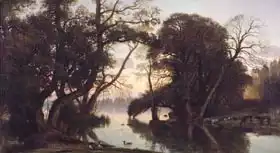 Cabat, Nicolas Louis: An Autumn Evening