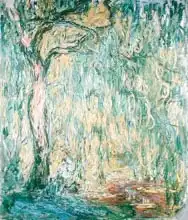 Monet, Claude: Large Willow at Giverny