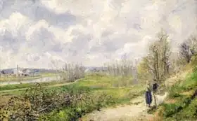 Pissarro, Camille: La Sente du Chou, near Pontoise
