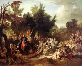 Largilliere, Nicolas de: Entry of Christ into Jerusalem