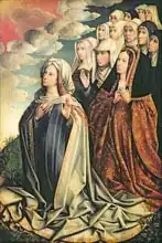 Coter, Colijn de: Mary the Mediator with Joanna the Mad (1479-1555) and her entourage