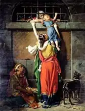 Schnetz, Jean-Victor: Boethius (480-524) Bidding Farewell to his Family