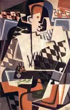 Gris, Juan: Harlequin with a Guitar