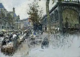 Lhermitte, Léon Augustin: Study for Les Halles