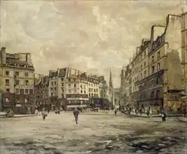 Lansyer, Emmanuel: Place Maubert, Paris