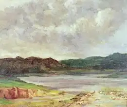 Courbet, Gustave: Black Lake