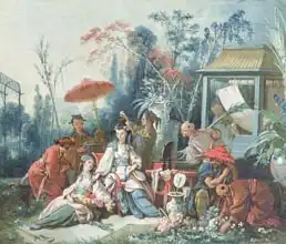 Boucher, Francois: Chinese Garden