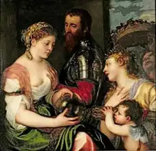 Tizian: Allegory of Married Life