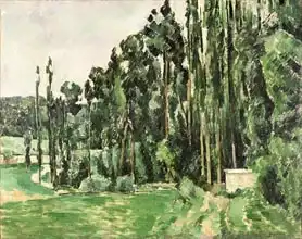 Cézanne, Paul: Poplars