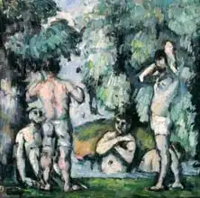 Cézanne, Paul: Five Bathers