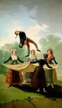 Goya, Francisco: El Pelele (The Puppet)